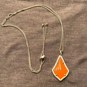 Kendra Scott Alex Pendant Necklace In Gold